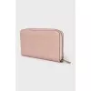 Pink zippered wallet