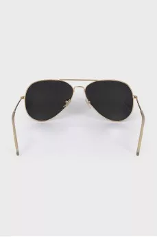 Men's sunglasses with gold frames