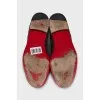 Soft suede lace-up shoes