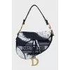 Saddle Textile Shoulder Bag