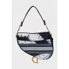 Saddle Textile Shoulder Bag