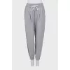 Sports trousers with ties