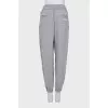Sports trousers with ties