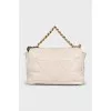 Сумка 19 Flap Bag білого кольору