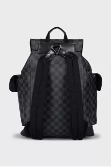 Christopher Men's Black Backpack