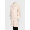 White mink coat