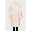 White mink coat
