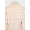 White mink coat