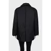 Black Re-Nylon down jacket