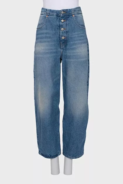 Джинси wide leg fit