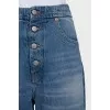 Джинси wide leg fit