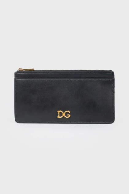 Purse with golden lightning