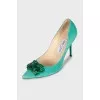 Abel suede pumps