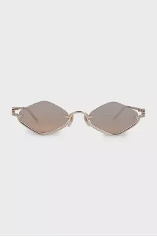 Yellow tinted sunglasses