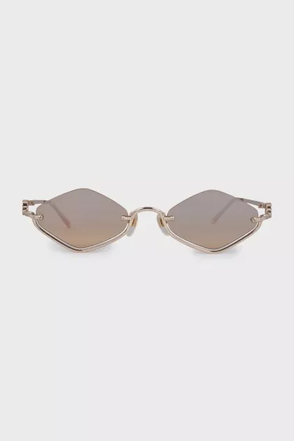 Yellow tinted sunglasses