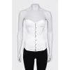 White Mercy Corset