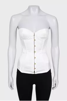 White Mercy Corset