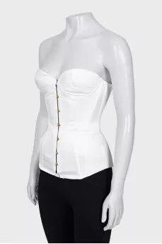 White Mercy Corset