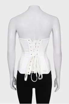 White Mercy Corset