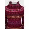 Long sweater decorated with sequins