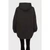 Oversized hoodie with a bright print