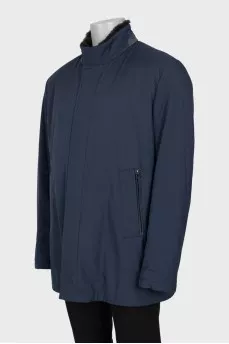 Men's fur-lined jacket