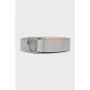 The suede belt