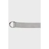 The suede belt