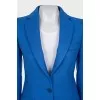 Wool suit consisting of a jacket and mini skirt