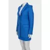 Wool suit consisting of a jacket and mini skirt