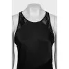 Black maxi dress with tag