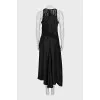 Black maxi dress with tag