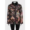 Reversible jacket with eco-fur