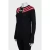 Jumper with a signature print