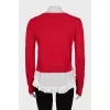 Ruffle jumper with tag