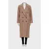 Oversized double-breasted coat