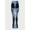 Skinny fit combination jeans