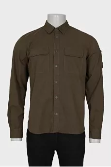 Men's green shirt
