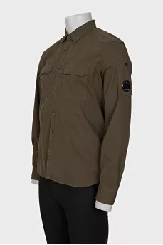 Men's green shirt