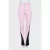 Black and pink jeans