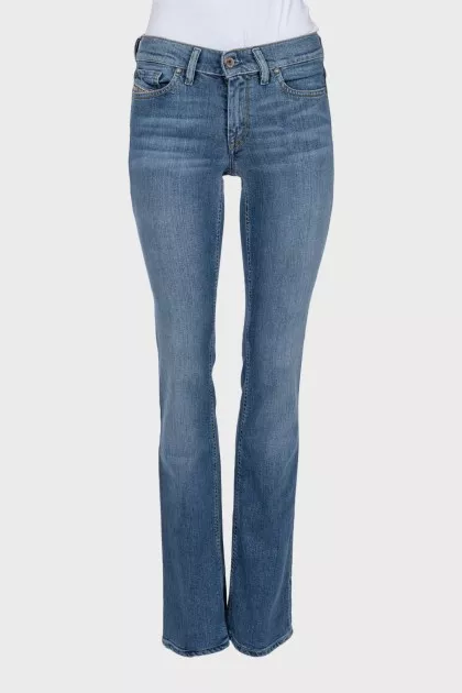 Джинси skinny fit синього кольору