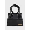 Le Chiquito Noeud mini bag with tag