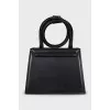 Le Chiquito Noeud mini bag with tag