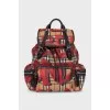 Рюкзак Rucksack в фирменный принт