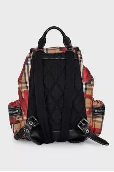 Рюкзак Rucksack в фирменный принт