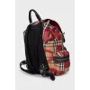 Рюкзак Rucksack в фирменный принт