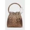 Bon Bon bag decorated with crystals