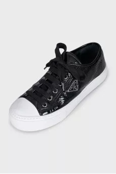 Лакированные кеды Naplak
