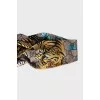 Printed silk headband