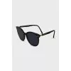 Green Wayfarer sunglasses